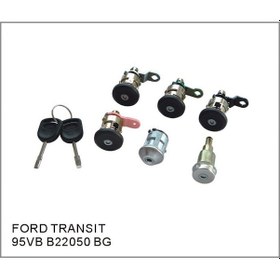 Resim Ford Transit T12 - T15 Kontak Ve Kapı Kilit Şifre Seti 