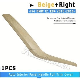 Resim Dashanshop Bmw X1 E84 2010-2016 Kapı Panel Kolu Sağ Beige İç Dekorasyon Kapağı 