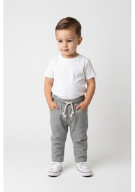 Resim MiaBaby Bebek Müslin Pantolon Taş 