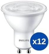 Resim Philips LED SPOT 50W GU10 Gün Işığı 4000K 12'li Paket 