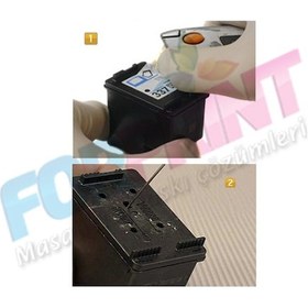 Resim HP 305 Kartuş Dolum Seti 4X100 ML- HP Deskjet 2710/HP 2720 HP 2721 