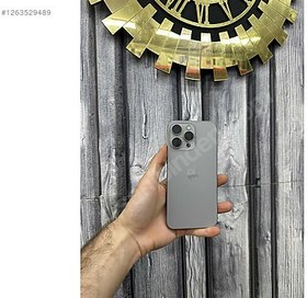 Resim Apple iPhone 15 Pro Max İkinci El TR | 256 GB | Natürel Titanyum 