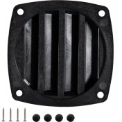 Resim Savakan 3 Inç Kare Deniz Botu Panjurlu Havalandırma Siyahı (Yurt Dışından) 