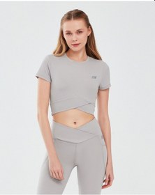 Resim Skechers Performance Coll. W Short Sleeve T-Shirt Kadın Antrasit Tshirt S241133-003 