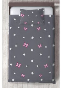 Resim Mekta Home Bebek Ve Çocuk Odası Seksek Desenli Çerçeveli Yatak Örtüsü Renkli 