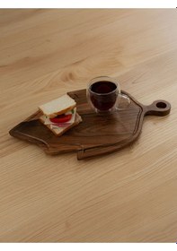 Resim Ahşap Yaprak Kesme & Sunum Tahtası 