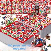 Resim 100 adet Temalı Çıkartma - Su Geçirmez, Kendinden Yapışkanlı Çıkartmalar Defterler, Su Şişeleri ve Kırtasiye İçin, İkonik Karakter Tasarımlarıyla, Oyun Severleri ve Yaratıcı Projeler İçin Mükemmel, Kırtasiye Çıkartmaları | Canlı Çıkartma Koleksiyonu | Parlak Bitiş Çıkartmaları, Şişeler İçin Çıkartmalar 