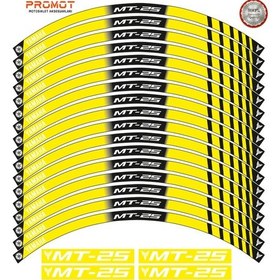 Resim Yamaha Mt25 Uyumlu Jant Şeridi 5 