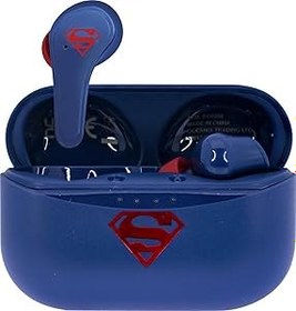 Resim OTL Technologies Bluetooth V5.0 Superman çocuklar için şarj kutusu ile birlikte kulaklık 