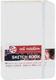 Resim Art Creation Eskiz Defteri 140 G 9x14 CM 80 Yaprak Beyaz Kapak 