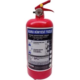 Resim Nokta Yangın 2 kg Tozlu Yangın Tüpü 