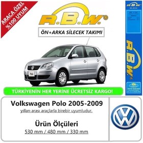 Resim Volkswagen Polo Ön ve Arka Muz Silecek Takımı 2005-2009 