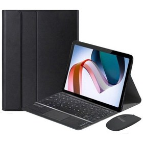Resim Xiaomi Uyumlu Pad 6/6 Pro Bt Touchpad Klavye+bt Mouse+standkılıf-bkk7 