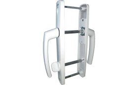 Resim TeknoKapsül Pvc Wc Banyo Kapı Kolu Elit Beyaz 
