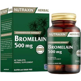 Resim NUTRAXIN Bromelain 500mg 60 Tablet 