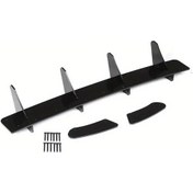 Resim Hightower Volkswagen Golf 7 Vıı Mk7 Gtı 2013-2016 Gloss Black Rear Bumper Diffuser 