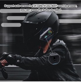 Resim Jokmae V10 Siyah Motosiklet İnterkom - Bluetooth 