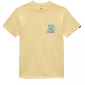 Resim Vans Peace Flower SS Pale Banana Sarı T-shirt 