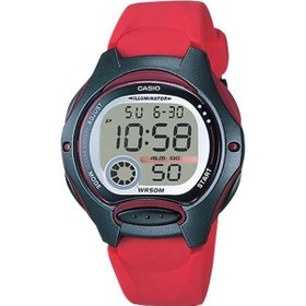 Resim Casio Digital Lw-200-4avdf Çocuk Unisex Kol Saati-14009 Çok Renkli 