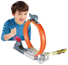 Resim Hot Wheels Akrobasi Atlayışı Yarış Seti FTH79-FTH82 