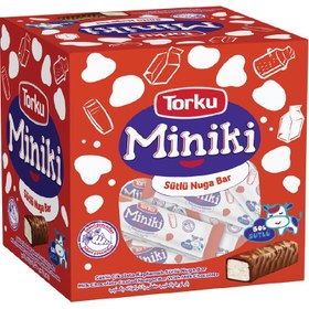 Resim Torku Miniki Nugalı Sütlü Çikolata 400 G 