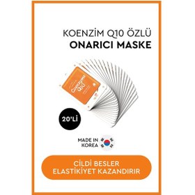 Resim Mjcare On Coenzyme Mask - Koenzim Q10 İçeren Yüz Maskesi 20'li 