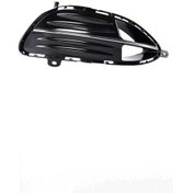 Resim Mercedes E-class W212 Ön Tampon Izgarası Sol Kromlu (Exclusive) 2013 Sonrası Uyumlu 