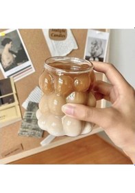 Resim Dodes Borosilikat Bubble Bardak 