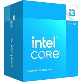 Resim Intel Core i3-14100F 3.5 GHz LGA1700 12 MB Cache 58 W Box İşlemci 
