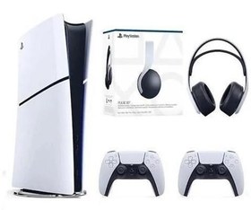 Resim Playstation 5 Slim Dijital Edition + 2 Dualsense + 3D Plus Kulaklık Oyun Konsolu 