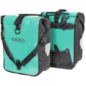 Resim Ortlieb Sport-roller Free Ön Bisiklet Çanta 25 L Celeste Siyah Ql2 Siyah 