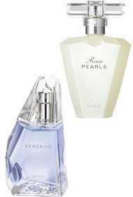 Resim AVON Wish Of+Incandessence+Perceive+FarAway+Rare Pearls+Celebre+Attraction+PurBlanca Kadın Parfüm 8li Set 