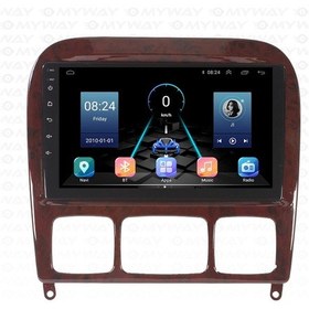 Resim Celali Tuning Mercedes S Class W220 1998-2005 Android 12 Carplay Navigasyon Multimedya - 4gb Ram 64gb Hdd 