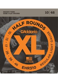 Resim D'addario Ehr310 Elektro Gitar Teli 010 Set 
