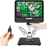 Resim Linkmicro LM208 8.5" LCD Dijital Lehimleme Mikroskobu - Metal Standlı 