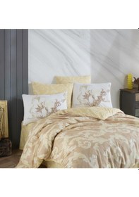 Resim Hobby Çift Kişilik Ranforce Nevresim Takımı Avangarde Krem 8698499168770 