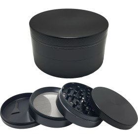 Resim Falconetti Siyah 75 Mm. 4 Katlı Grinder Herbal Öğütücüsü Parçalayıcı RB82SY 