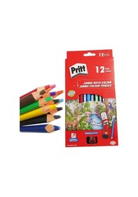 Resim Prıtt Kuruboya Jumbo Üçgen Uzun 12 Li 1219733 