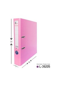 Resim Laçin Klasör Pembe Dar 30 Adet 1 Koli 