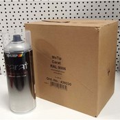 Resim Motip 6 Ad. Motip Carat Ral 9006 Alüminyum Gri Parlak Sprey Boya 400ml 