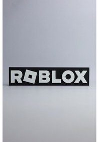 Resim Roblox - 3 Boyutlu Tabela - 20cm X 4.5cm X 1.5cm 