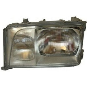 Resim 1993-1995 Mercedes E Class W124- Far Lambası Sol Vakum Ayarlı-5pinli H4-h3 Ayfar Adet Oem No:1248209359 