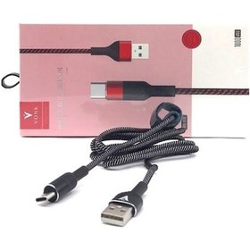 Resim Vonk Bdl-V10 Usb Data Line Type-C Data Şarj Kablosu 