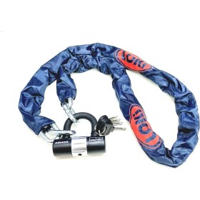 Resim Armor Loki 10 - 10 mm x 150 cm Galvanizli Zincir Kilit + U Bar 