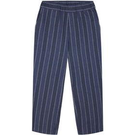 Resim Lacivert Çizgili Dokuma Pantolon - Lacivert / 2 Yaş 