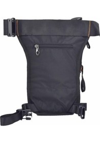 Resim Çanta Yurdu Ççs Waterproof Motosiklet Bel Bacak Çantası Siyah Çok Renkli 