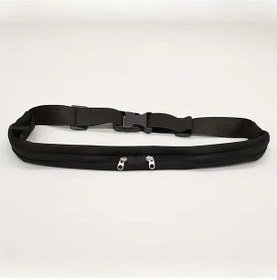 Resim Dream011 Siyah Koşu Bel Çantası - Kadın Ve Erkek İçin Ayarlanabilir Hırsıza Karşı Koşu Kemeri Siyah 