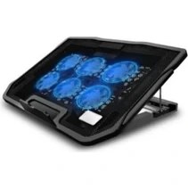 Resim Sonia 2400 Rpm 6 Adet Fanlı Işıklı Pro Laptop Soğutucu Stant Laptop Standı DSHHD763C 