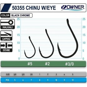 Resim OWNER CHINU W/EYE 50355 NO 1 OLTA İĞNESİ 