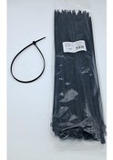 Resim Cırt 4,8 Mm X 400 Mm Kablo Bağı İthal Siyah 1 Paket 100 Adet Unıversal Cc Siyah 